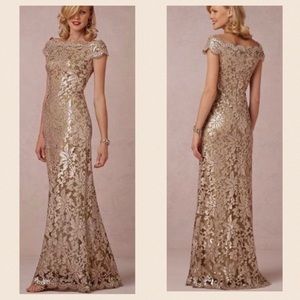 NWT BHLDN Tadashi Shoji Odette Sequin Dress